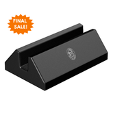 El Casco Black Business Card Holder With Chrome Logo